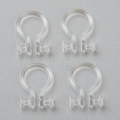 Plastic Clip-on Earring Findings KY-P001-06A-1