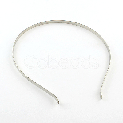 Hair Accessories Iron Hair Band Findings OHAR-Q042-008C-04-1