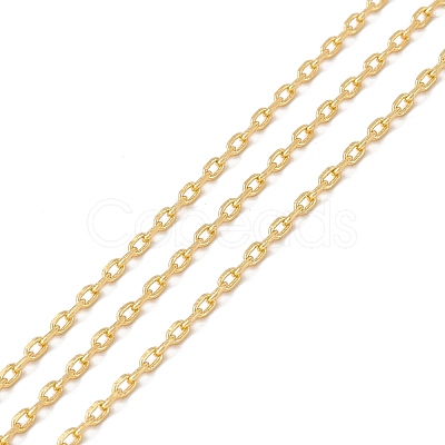 Brass Cable Chains CHC-O001-09G-1