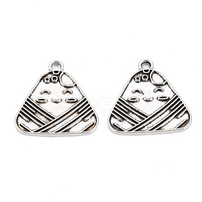 Tibetan Style Alloy Pendant Enamel Settings PALLOY-N160-036AS-1