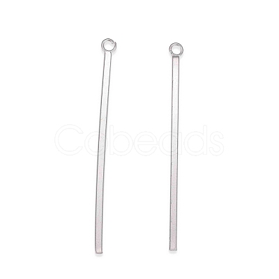 304 Stainless Steel Pendants STAS-P186-05S-43mm-1