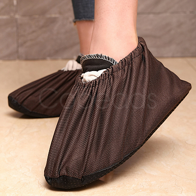 Polyester Silent Non-slip Shoe Covers AJEW-WH20067-116C-1
