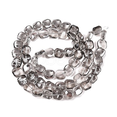 Electroplate Glass Beads Strands EGLA-N012-07Q-1