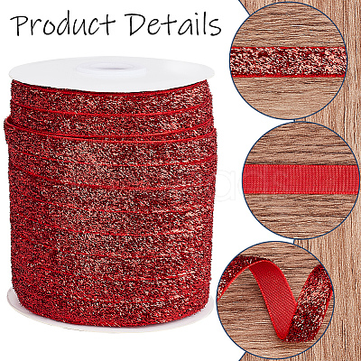 1 Roll Glitter Sparkle Ribbon OCOR-CY0001-04A-1