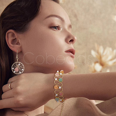 Natural & Synthetic Mixed Gemstone Beads G-AR0003-47-1