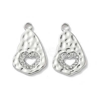 304 Stainless Steel Pendants STAS-H483-20P-1