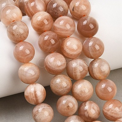 Natural Sunstone Beads Strands G-G342-A02-10.5mm-1