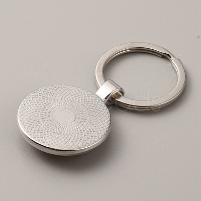 Teacher's Day Time Gem Keychain KEYC-WH0029-51F-P-1