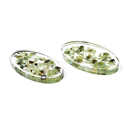 Transparent Acrylic Cabochons TACR-N006-66B-1