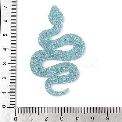 Opaque Printed Acrylic Pendants LS-OACR-R007-01A-1