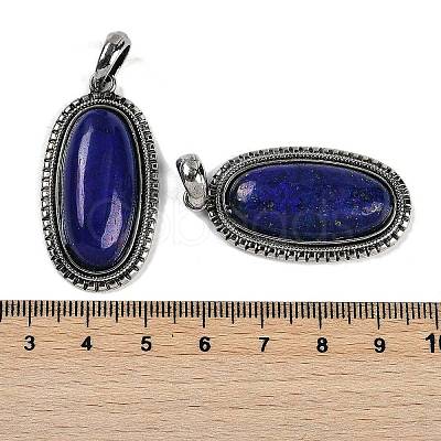 Natural Lapis Lazuli Pendants G-I370-07AS-02-1