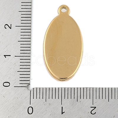 Ion Plating(IP) 304 Stainless Steel Rack Plating Cubic Zirconia Pendants STAS-U019-05G-1