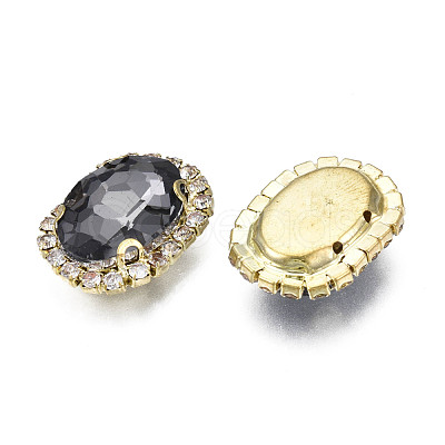 Sew on Rhinestone RGLA-S030-24B-B-M-1