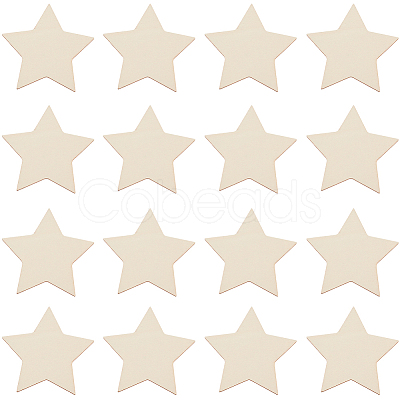 50Pcs Wood Cutouts DIY-SP0004-64A-02-1