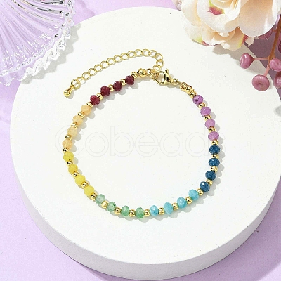 Women's Natural Malaysia Jade Bracelets BJEW-JB13601-1