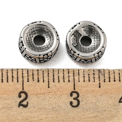 Column 304 Stainless Steel Beads STAS-E214-09AS-02-1
