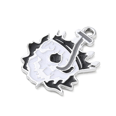 Halloween Alloy Enamel Pendants AL-CBA492B-01A-P-1