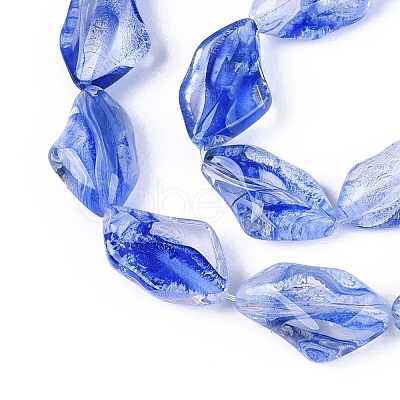 Handmade Lampwork Beads Strands LA-N046-02E-1