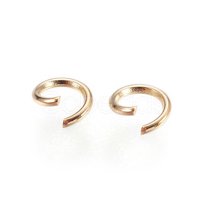 304 Stainless Steel Open Jump Rings STAS-P212-19G-05-1