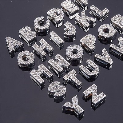 Eco-Friendly Zinc Alloy Slide Charms ALRI-PH0001-01-1