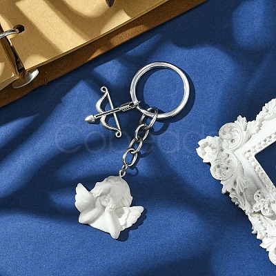 Alloy & Resin Keychain KEYC-YW00080-1
