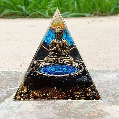 Orgonite Pyramid Resin Energy Generators PW-WG2214D-03-1