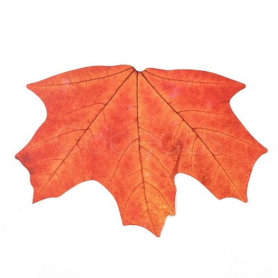50Pcs Maple Leaf Theme Paper Stickers STIC-P017-C01-1