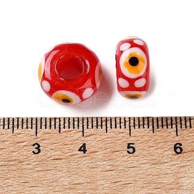 Handmade Lampwork European Beads LA-CBA0C61-01-1