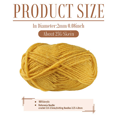 Light Acrylic Fiber Yarn OCOR-TADJ0001-01G-1
