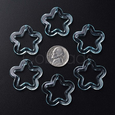 Transparent Acrylic Beads MACR-S373-24-B08-1