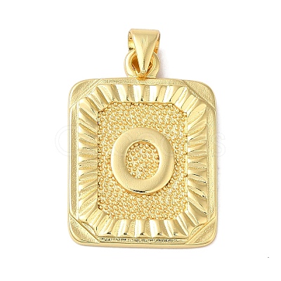 Rack Plating Brass Pendants KK-B092-42G-O-1