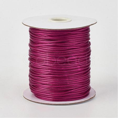 Eco-Friendly Korean Waxed Polyester Cord YC-P002-1mm-1109-1