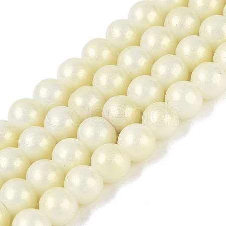 Baking Paint Glass Pearl Beads Strands DGLA-ZX001-05A-04-1