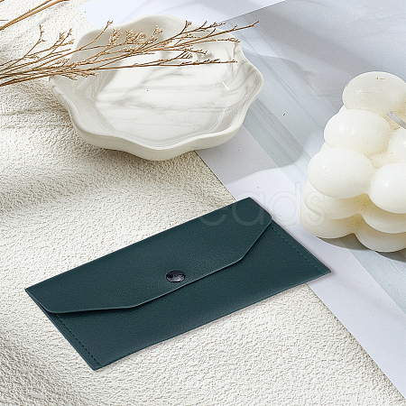 PU Leather Cosmetic Pouches ABAG-WH0039-43B-1