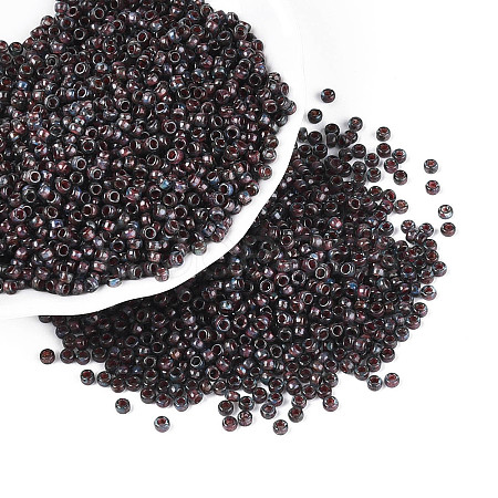 Picasso Cylinder Glass Seed Beads SEED-N011-01C-1