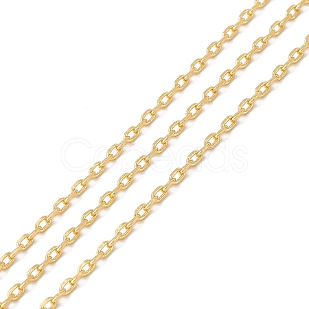 Brass Cable Chains CHC-O001-09G-1