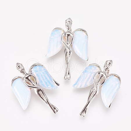 Opalite Pendants KK-G346-02A-1