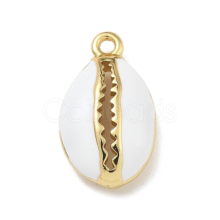 Rack Plating Brass Enamel Pendants KK-G515-19G-01-1