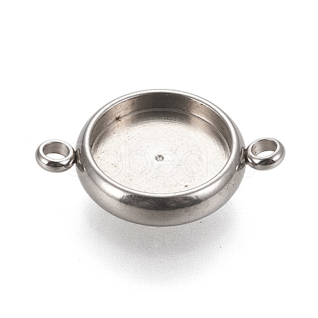 Tarnish Resistant 304 Stainless Steel Links Connectors Settings X-STAS-K202-02D-P-1