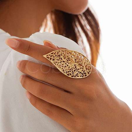 Alloy Adjustable Rings for Women LS-RJEW-B108-06KCG-02-1