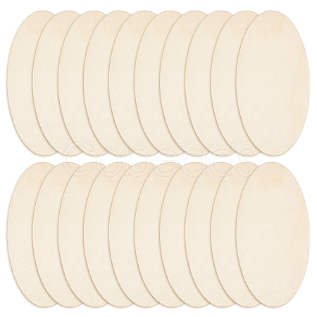Oval Unfinished Wood Cutouts DIY-WH0604-07D-1