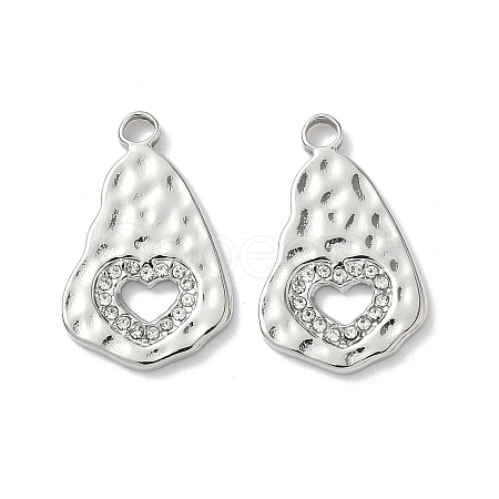 304 Stainless Steel Pendants STAS-H483-20P-1