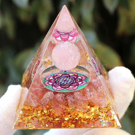 Orgonite Pyramid Resin Energy Generators PW-WG94568-25-1