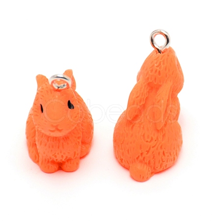 Resin Pendant RESI-WH0020-07A-1