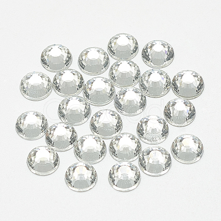 Flat Back Glass Rhinestone Cabochons RGLA-T090-SS5-01-1