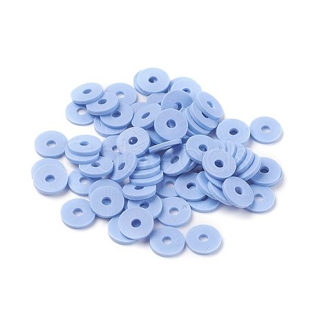 Handmade Polymer Clay Beads CLAY-R067-8.0mm-B32-1