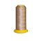 150D/2 Machine Embroidery Thread, Nylon Sewing Thread, Elastic Thread, Tan, 12x6.4cm, about 2200m/roll