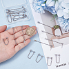 10Pair 304 Stainless Steel Ball Stud Earring EJEW-UN00022-4