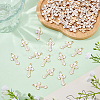 100Pcs Alloy Enamel Pendants ENAM-ME0001-63-5