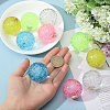 10Pcs 5 Colors Resin Round Thumb Grip Cap DIY-CA0006-79-3